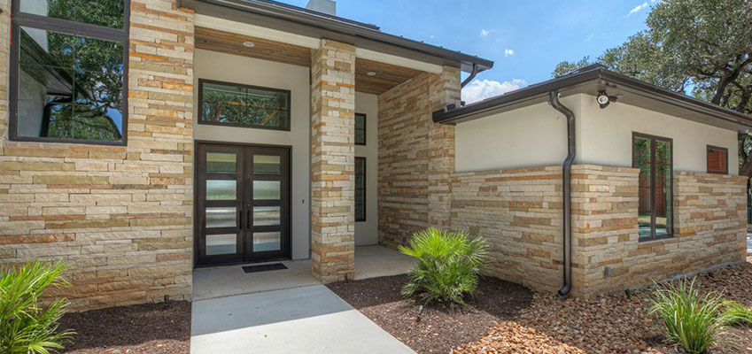 Custom home built by River Hills Homes in the Texas Hill Country